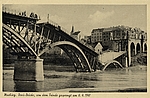 Ob začetku II. sv. vojne porušen most 